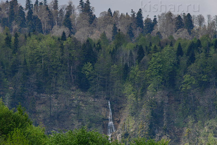 Алебастровый водопад, фото