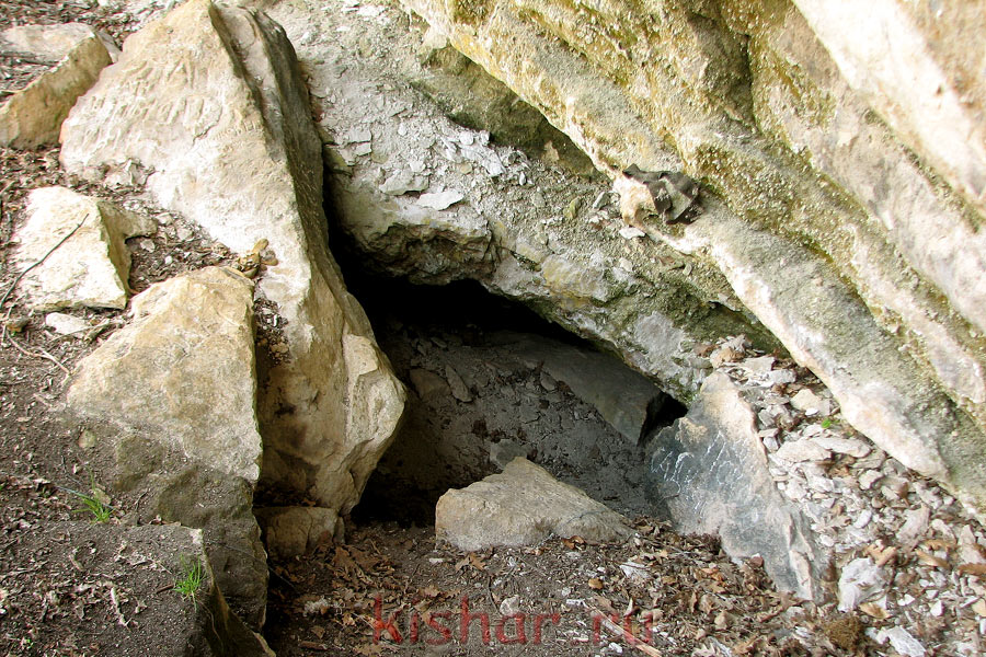 Пещера Будкова, вход